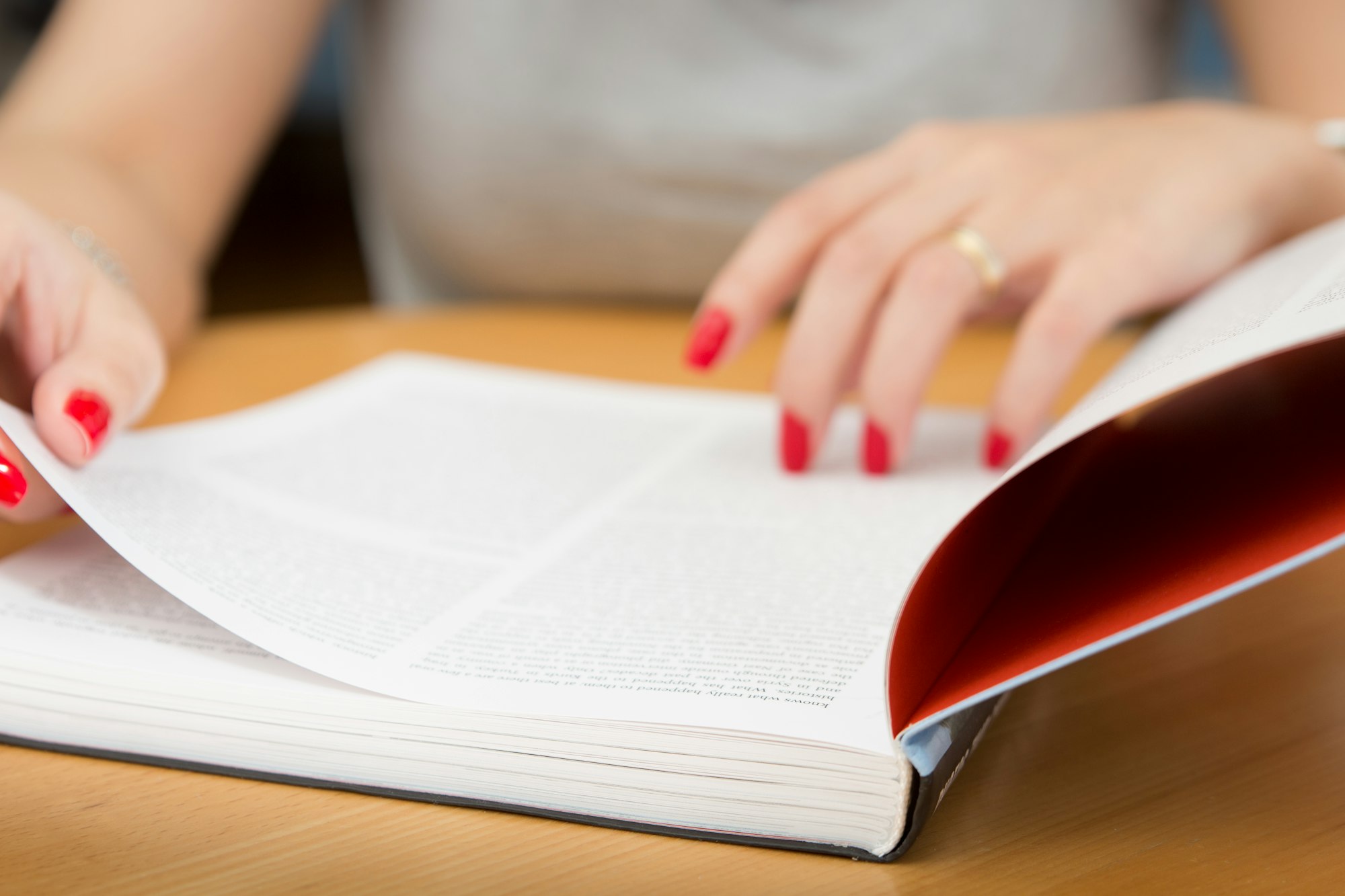 Reading a Book